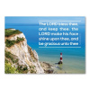 Greetings Cards: 'The LORD bless…' Nu. 6.24-25 (Pack of 6)